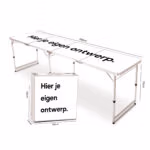 eigen ontwerp - beerpongtafel - afmetingen